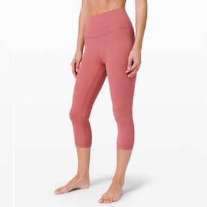 Lululemon Align High-Rise Crop 21" Pink